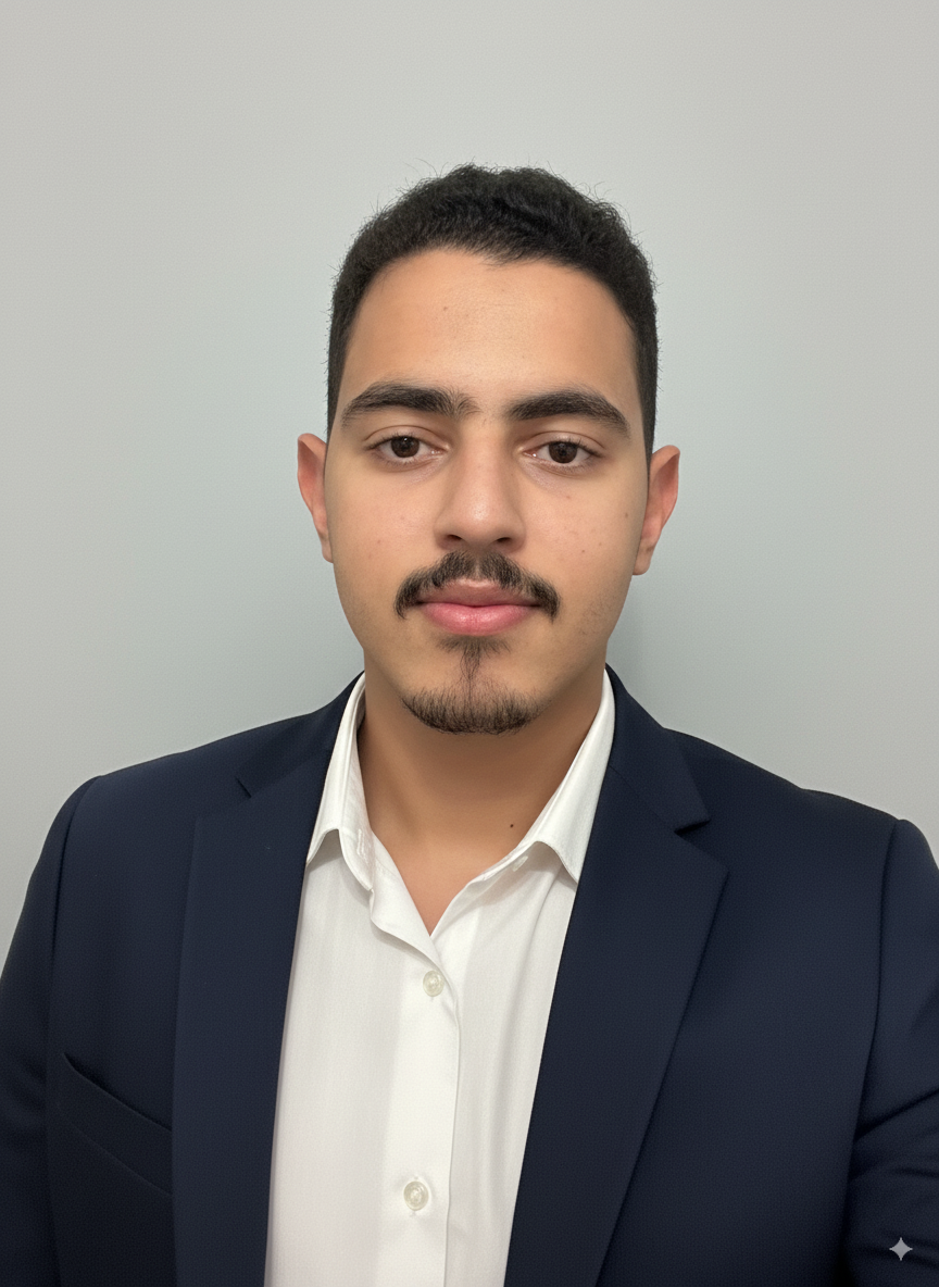 Mohammed EL Ahmar smiling